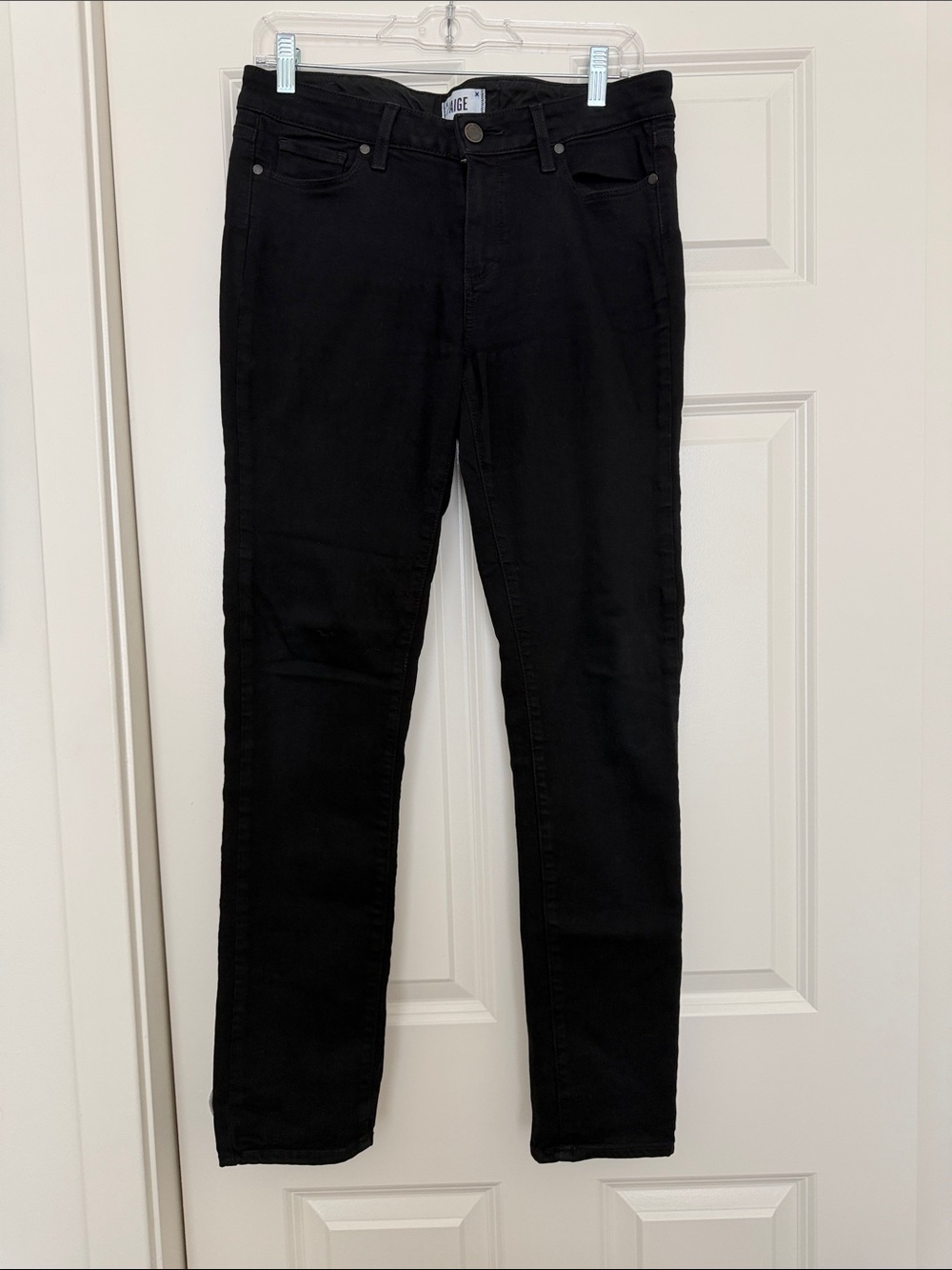 PAIGE Black Skinny Women's Pants